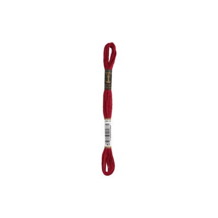 6 Stranded Anchor Threads For Hoop Embroidery Color: 43