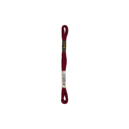 6 Stranded Anchor Threads For Hoop Embroidery Color: 70