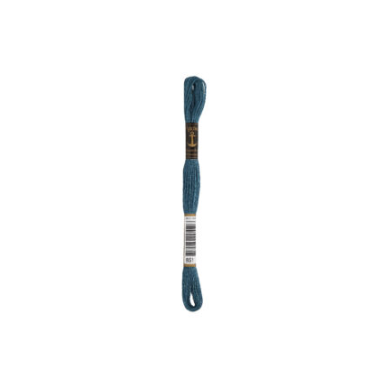 6 Stranded Anchor Threads For Hoop Embroidery Color: 851