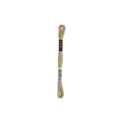 6 Stranded Anchor Threads For Hoop Embroidery Color: 853
