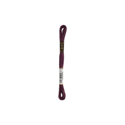 6 Stranded Anchor Threads For Hoop Embroidery Color: 873