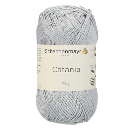Catania 100% Combed And Mercerized Cotton. Recommended For Both Knitting And Crochet Color Nebel