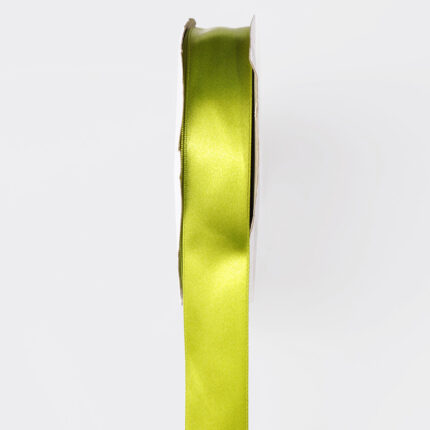 2cm Olive Single Face Satin Ribbon