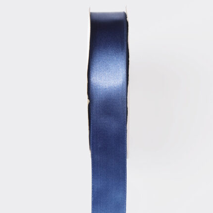 2. 5cm Blue Gitane Single Face Satin Ribbon