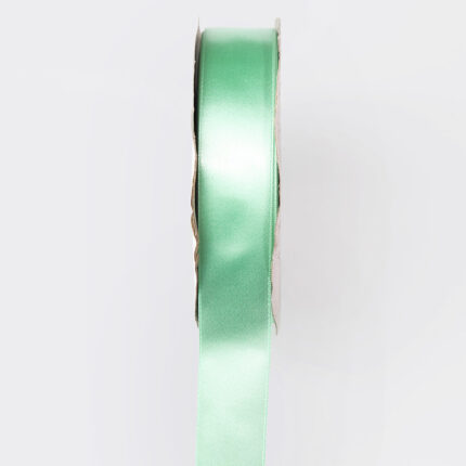 2. 5cm Mint Single Face Satin Ribbon