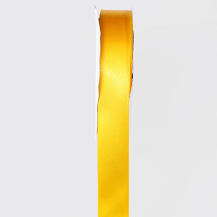 4cm Dark Yellow Single Face Satin Ribbon