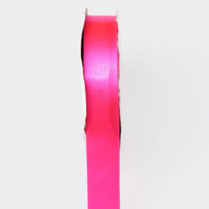 4cm Fushia Phosphoric Single Face Satin Ribbon
