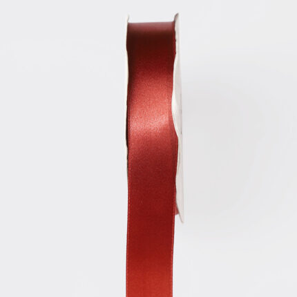 4cm Brick Single Face Satin Ribbon
