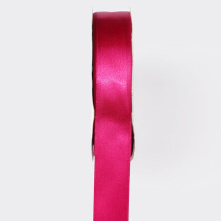4cm Fushia Single Face Satin Ribbon