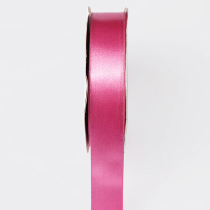 5cm Dark Pink Single Face Satin Ribbon