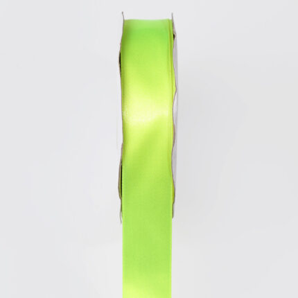 5cm Green Phosphoric Single Face Satin Ribbon