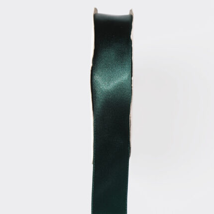 5cm Darker Green Single Face Satin Ribbon