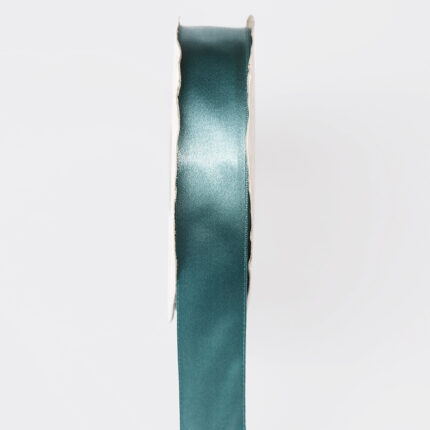 5cm Petrol Face Satin Ribbon